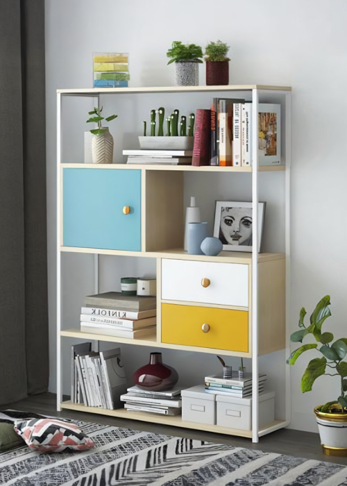 Flower Bookcase, Shelving Unit