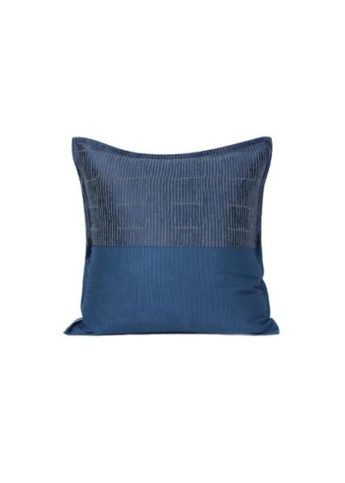 Guti Blue Velvet Cushion, 50 x 50cm